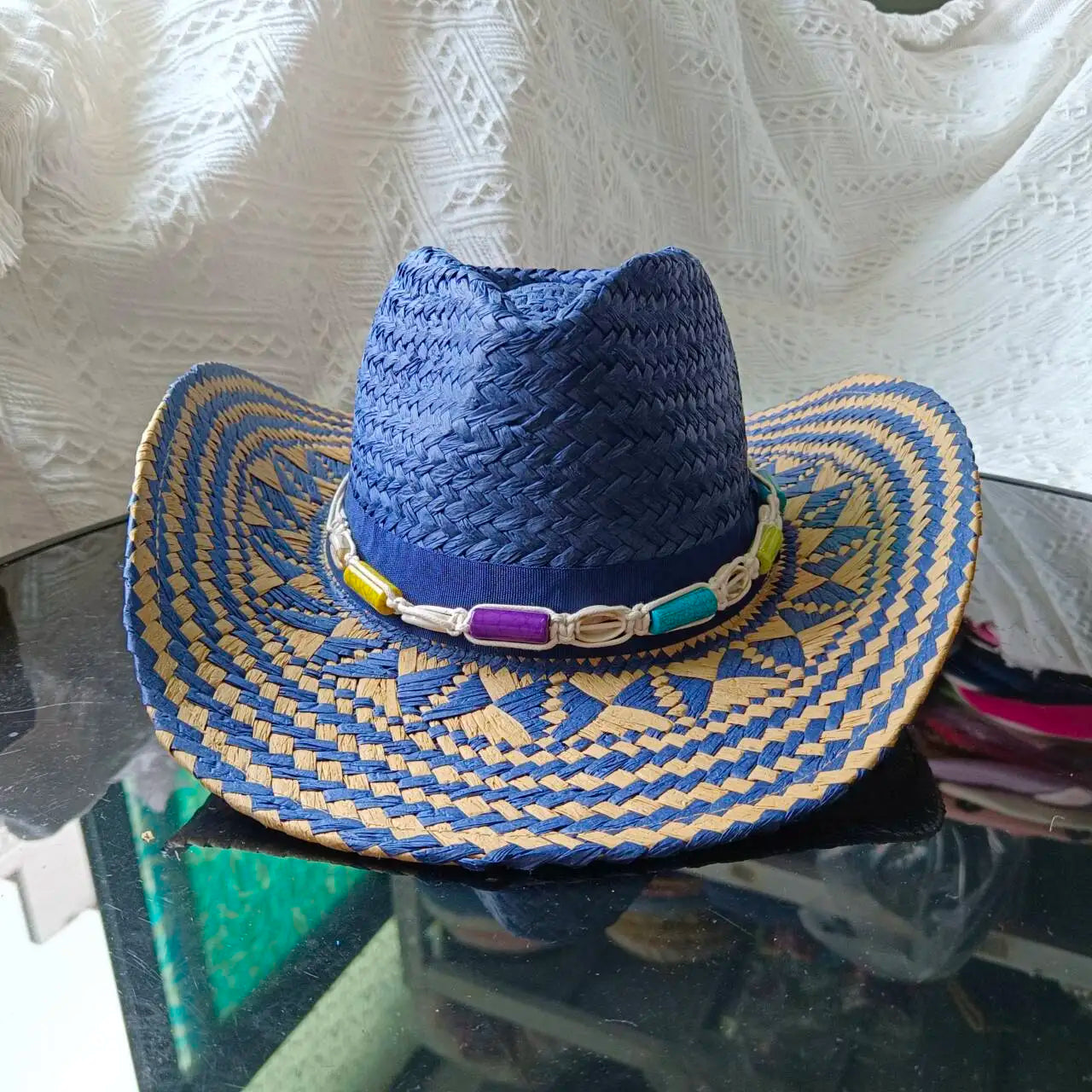 hats straw cowgirl western hat mexican hat retro curling hat western cowboy hat outdoor riding hat travel sports hat