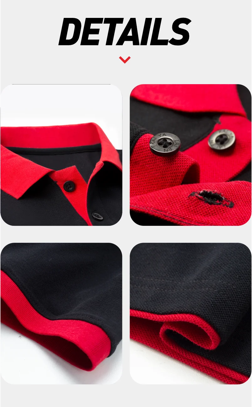 Polo Shirt High Quality Shirts For Men Custom Logo 65% Cotton 35% Fiber