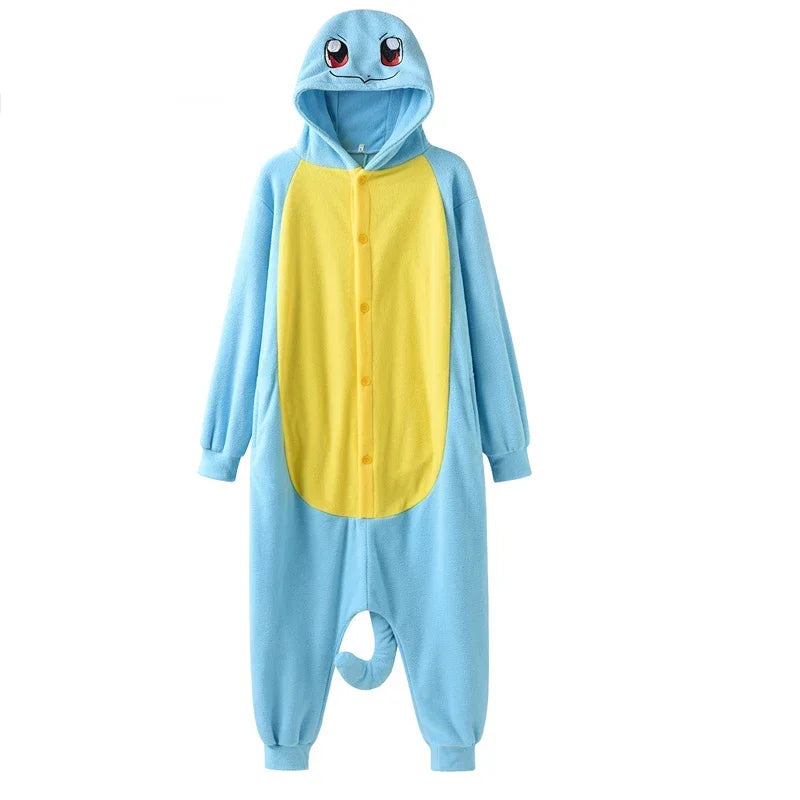 Pyjama une pièce Charizard pour adultes, costume de cosplay d'Halloween, Onesie, corps entier, Gengar, Kigurumi, Umbreon, Piplup