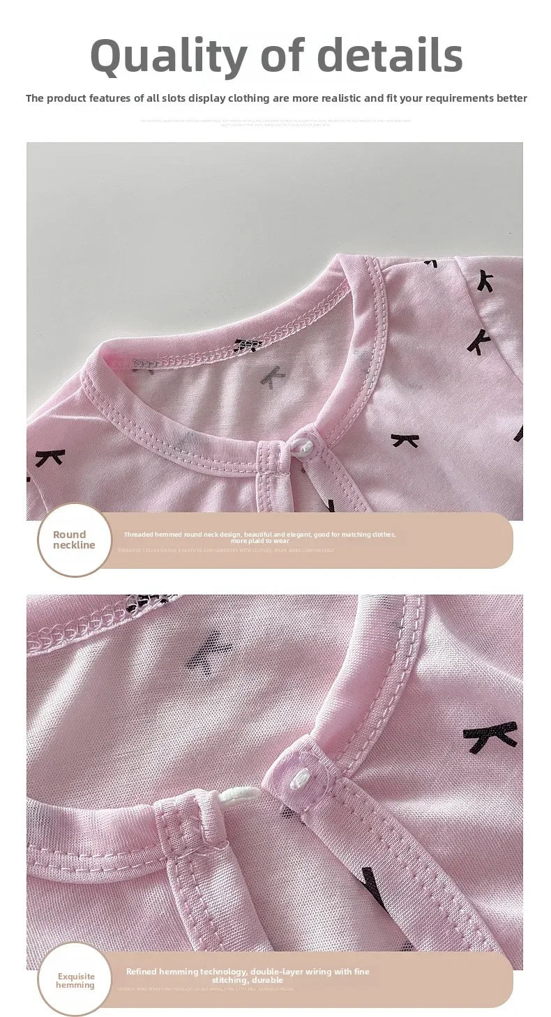 Summer 2025 New Sweet Baby Coat for Girls' Sunscreen Clothing Thin Summer Clothing Children Breathable Air Conditioning Clothing