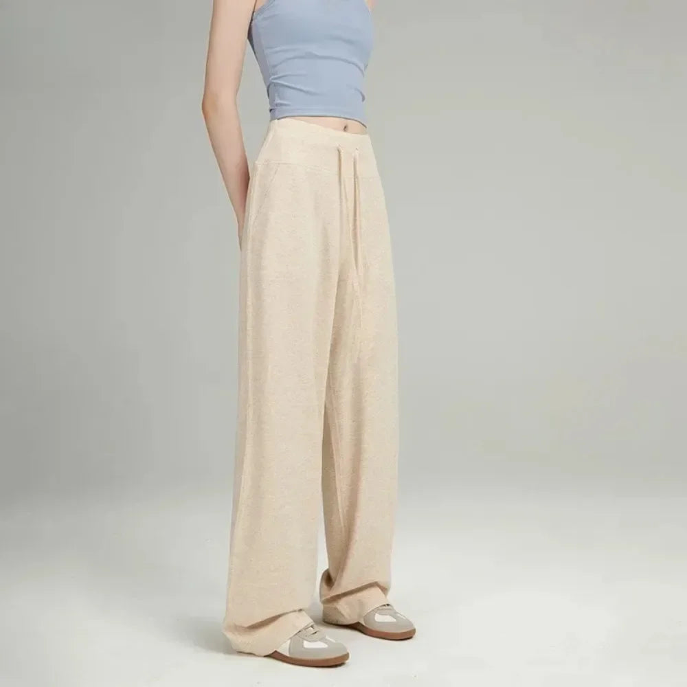 Yoga Pants for Women, Relaxed and Loose-fitting, Comfortable and Comfortable Wide-leg Pants with A Relaxed and Loose Fit.