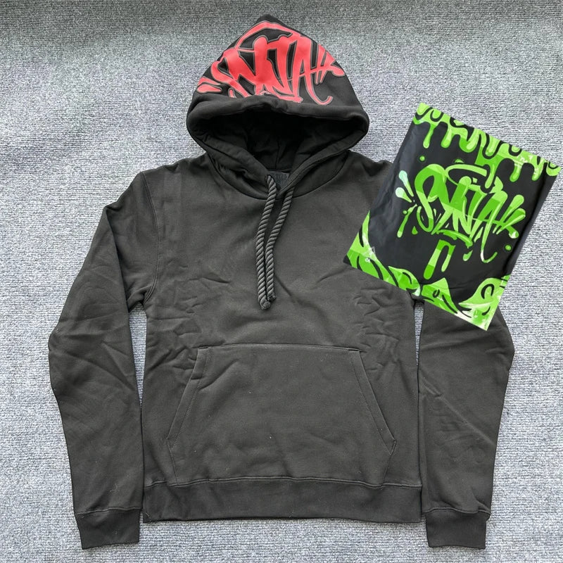 Sy World Tracksuit Women Men Cotton Casual Hoodie Uk Drill Jacket Trousers Streetwear Coat Young Trendy Hooded Tops Pants