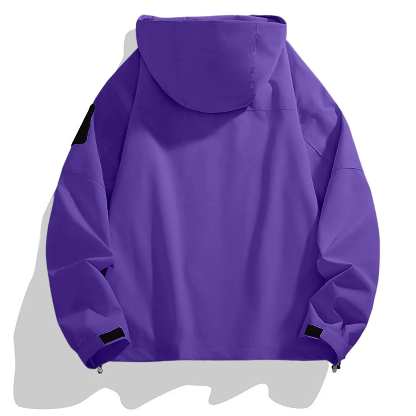 Women'S Tops Hooded Windbreaker Women'S Jacket Waterproof Coat Outdoor Travel Contrast Functional Style Solid Color Adventure