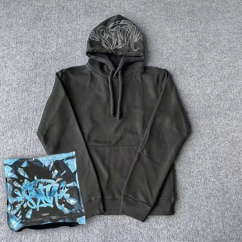 Sy World Tracksuit Women Men Cotton Casual Hoodie Uk Drill Jacket Trousers Streetwear Coat Young Trendy Hooded Tops Pants