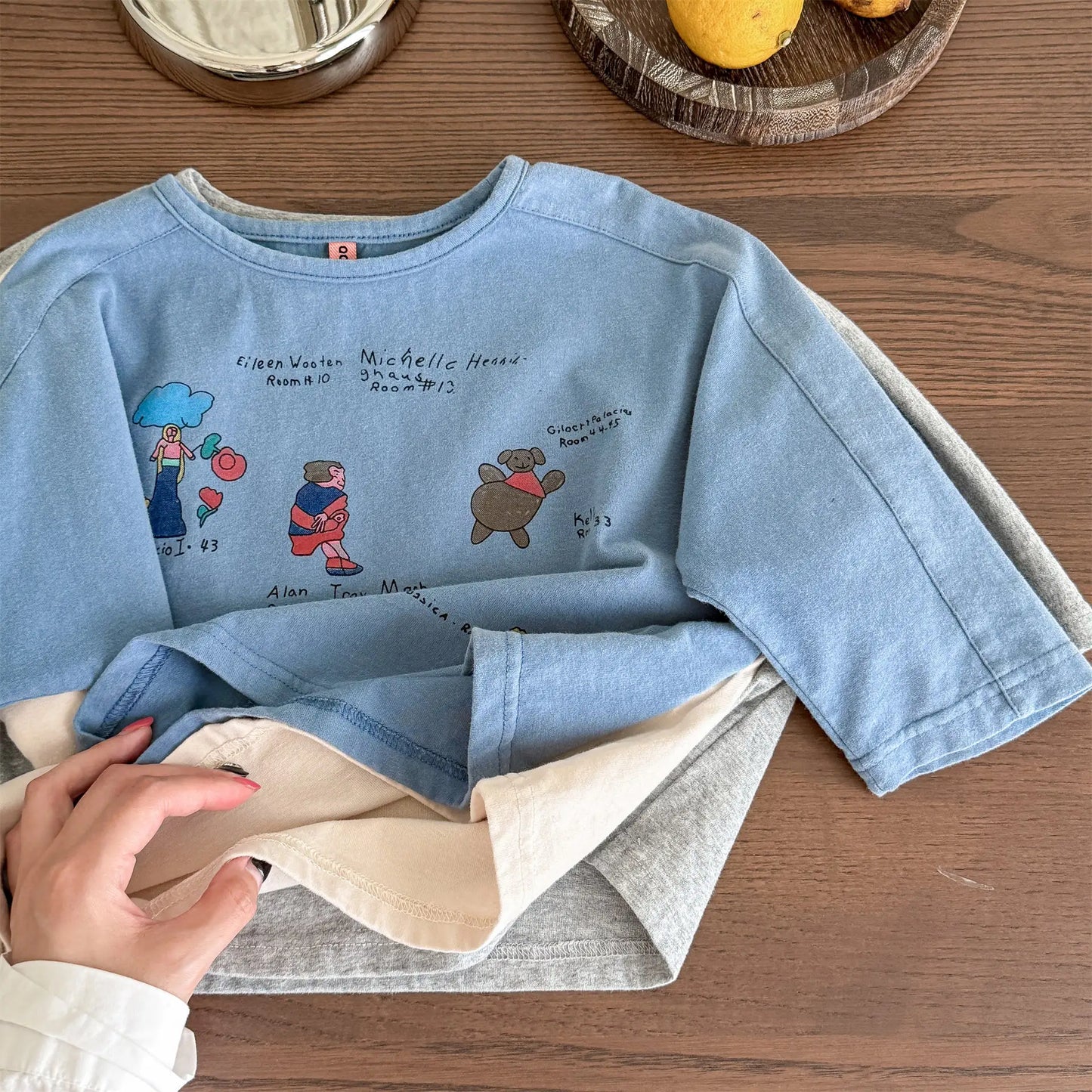 Girls T-shirts 2025 Autumn Long-sleeved Tops for Kids Cartoon Children Tops Boys Bottom Cotton Toddler Blouse Baby Tees Clothing