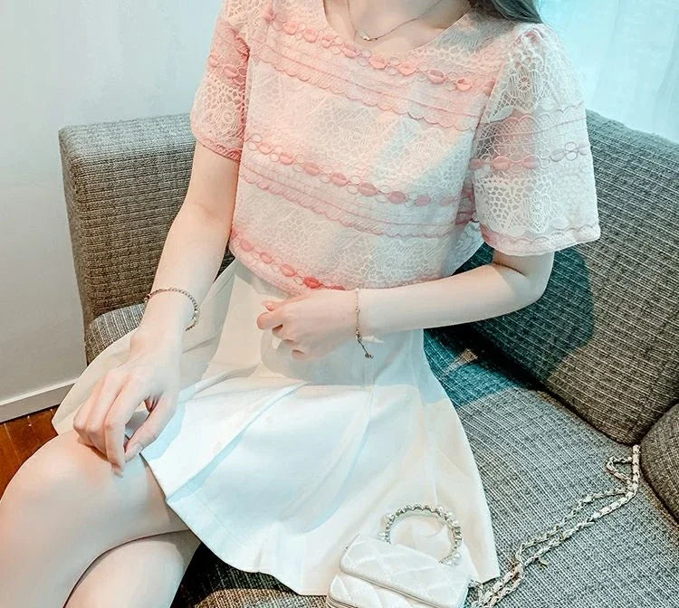 Summer Outfit T Shirt for Striped Women Woman Tops Japanese Vintage Clothes Fashion Tee Cheap Clothing Sales Korean Reviews Many