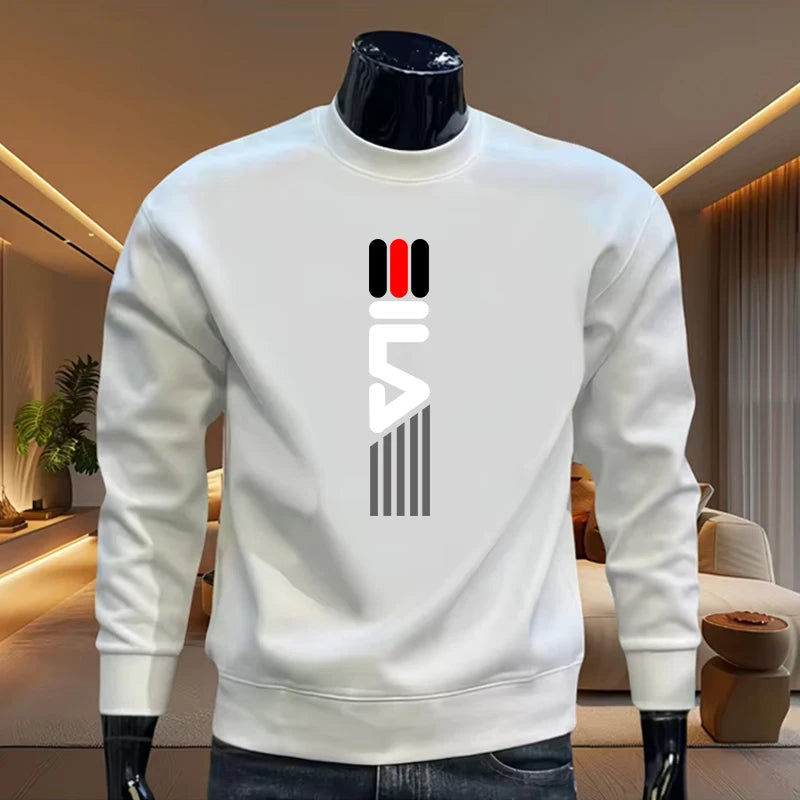 2025 New Trend Men's Casual Hoodies Spring Autumn Casual Warm Pullover Urban Fashion O-neck Long Sleeve Pullover Male Soft Tops