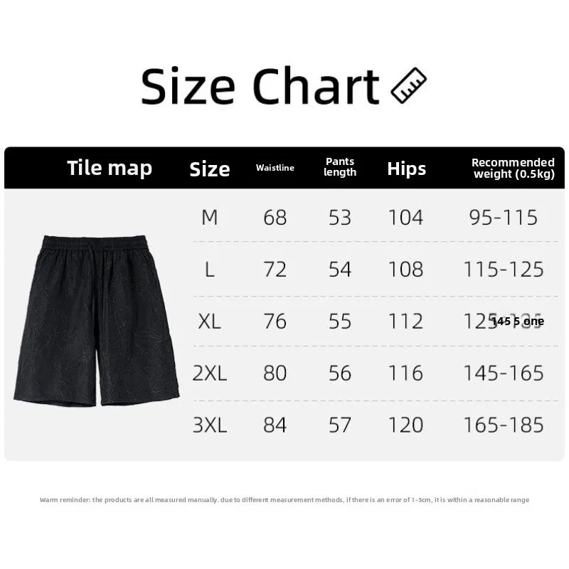 Men's Short Pants Five-Point Casual Beach Youth Leisure Trousers Fashionable Young Men's Mid-Length Shorts Summer Mens Shorts