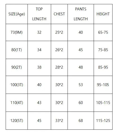 Boy Girl Pajama Set Cartoon Unicorn Long Sleeve Underwear Elastic Waist Pants Outfits for Kids Clothes Autumn Spring DS39