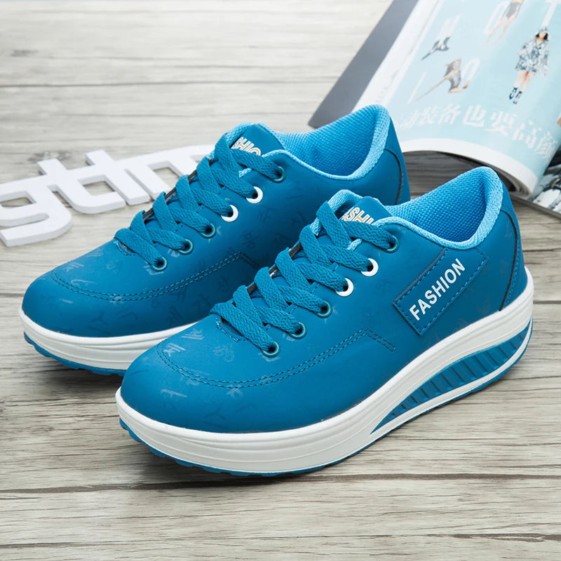 Women Sneakers Fashion Women Vulcanized Shoes High Quality Flats Shoes for Women Walking Platform Plus Size Zapatillas Mujer