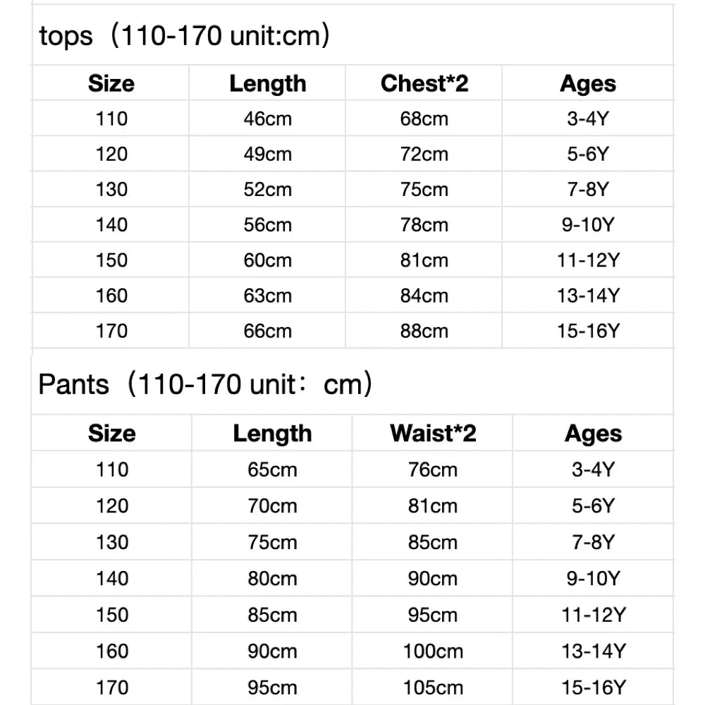 Cartoon Messi Children Pajamas Boys Pijama Cotton Clothes Set Sleepwear Kids Nightwear for Girls Toddler Outfits Pyjama 2938