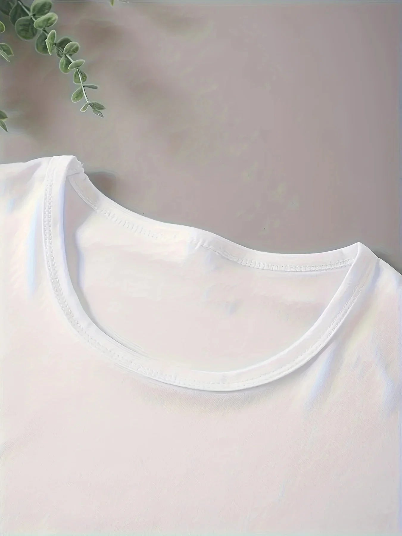 Tshirt Heart Print T-Shirt Short Sleeve Crew Neck Casual Top for Summer Spring Women's Clothing Aesthetic Clothes