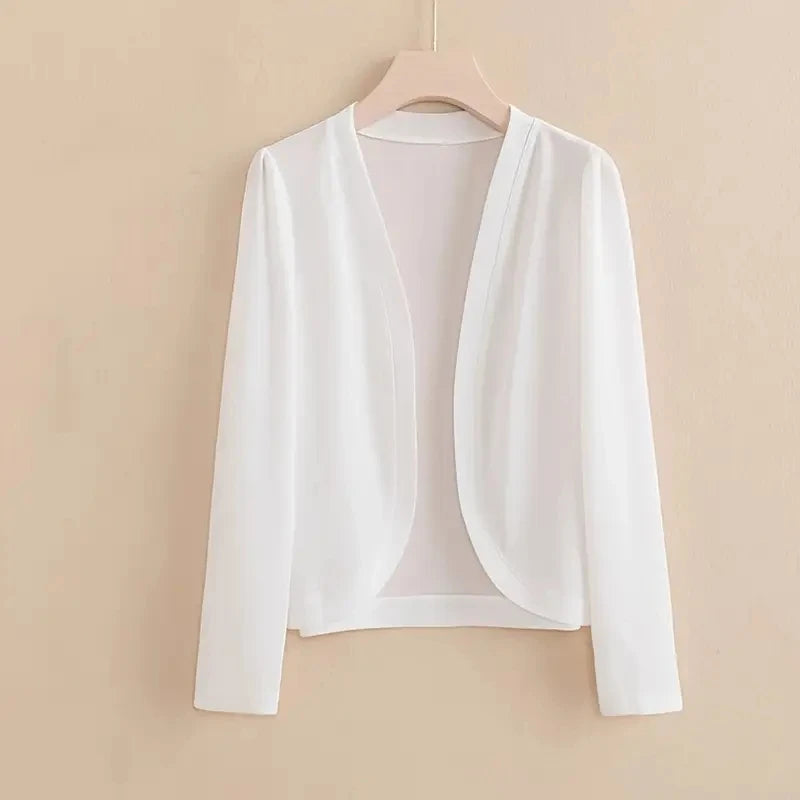 Women Coat Jackets for Women Spring and Summer new Ladies Ice ilk Sunscreen Cardigan Shawl Sunscreen Fashion Joker Loose Coat