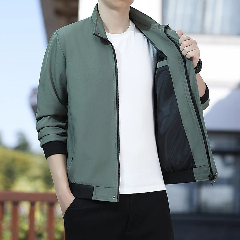 Men's Fashionable Casual Jacket, Simple and Comfortable