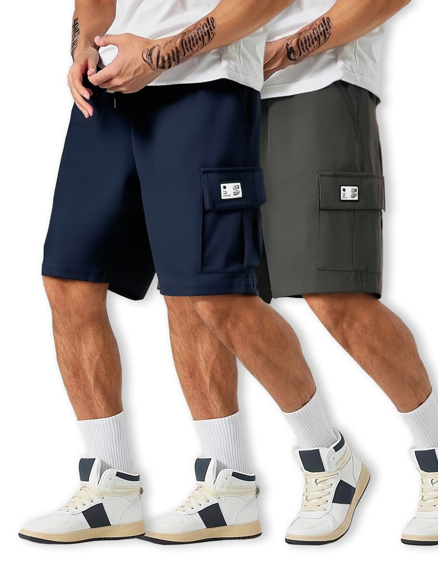 Summer Shorts Men Gym Sport Running Squat Fitness Workout Man Short Pants Breathable Quick-drying Drawstring Mens Shorts