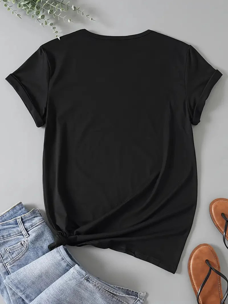 2025 Movie KPop Demon Hunters T-shirt Summer Short Sleeve Tshirts for Male Casual Loose Women Men T Shirt Graphic Clothes