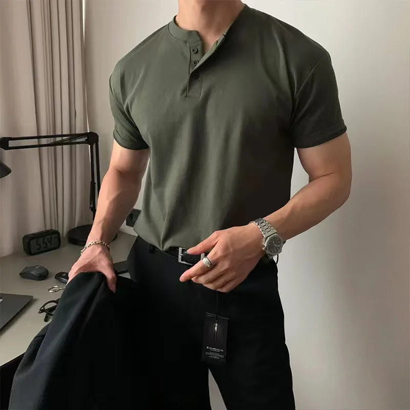 Men Short Sleeve Polo t Shirts