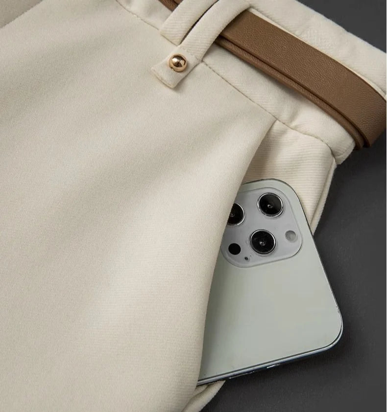 Women's Pants Work Dress Office Tailoring Fluid Female Trousers Wide Leg Straight New in Clothing G Aesthetic Trends 2024 Slacks