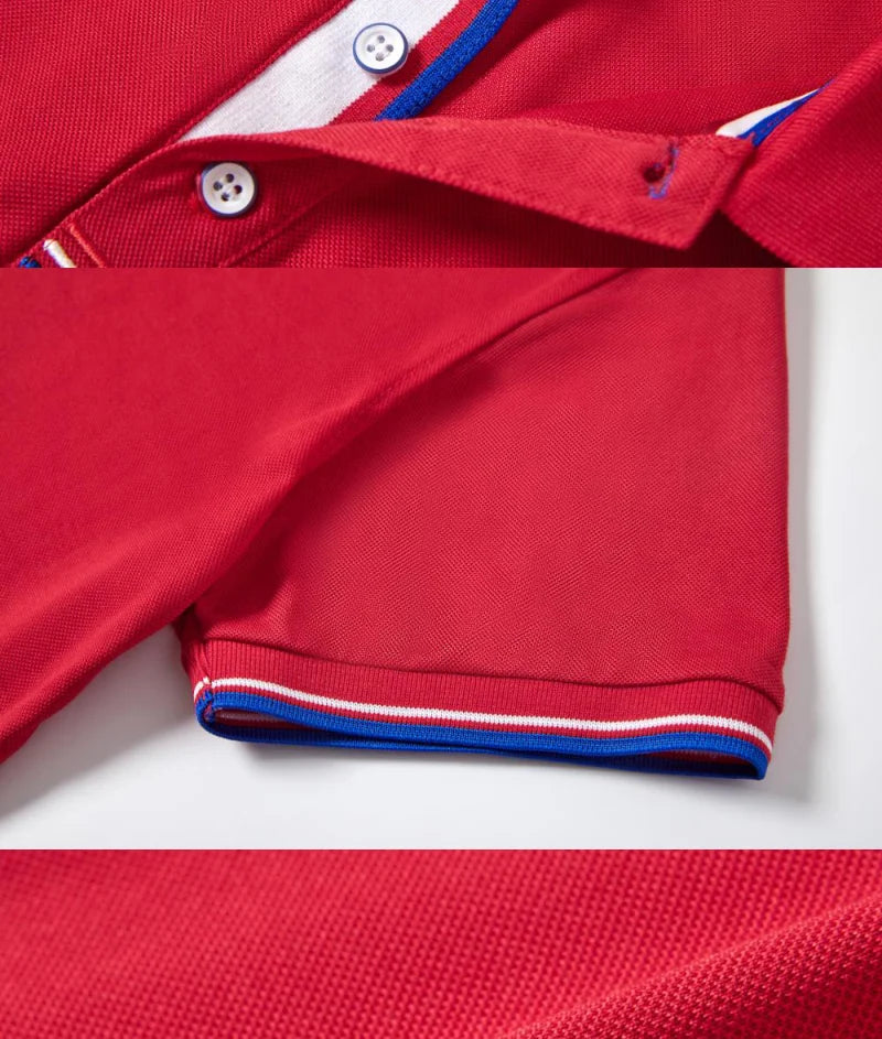 Polo Shirts Casual Solid Color New Summer Fashion Brand Men Hot Selling Clothing Breathable Lapel 8 Colors T-Shirt