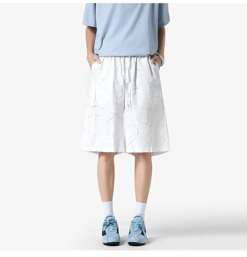 Men's Short Pants Five-Point Casual Beach Youth Leisure Trousers Fashionable Young Men's Mid-Length Shorts Summer Mens Shorts