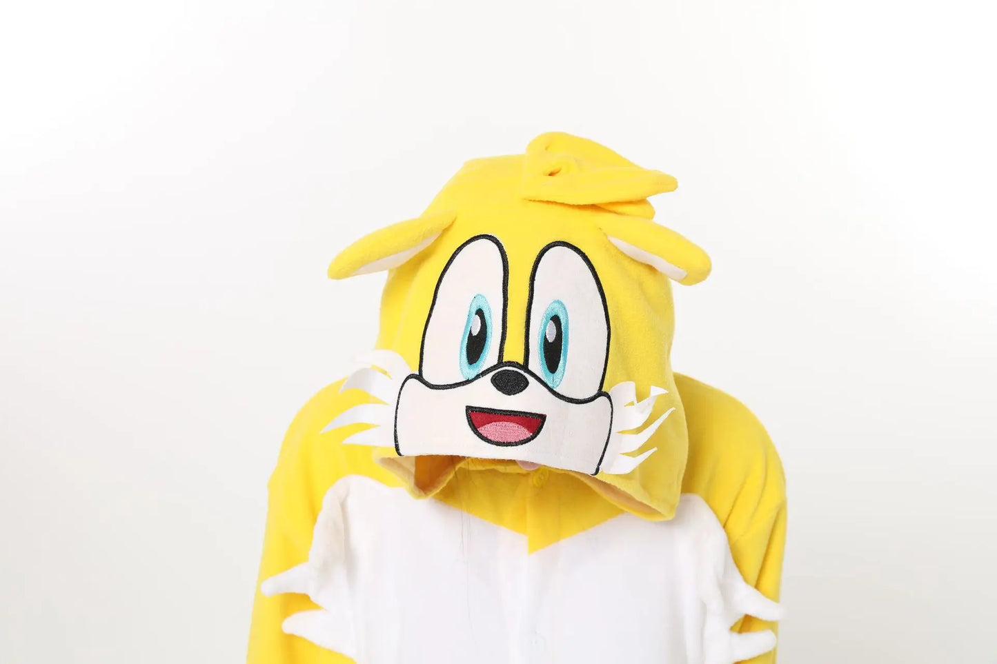 Sonic Anime Cartoon Plush Pajama Onesie Winter Flannel Adult Kids Sleepwear Warm Cosplay Bathrobe Pijama Onesies