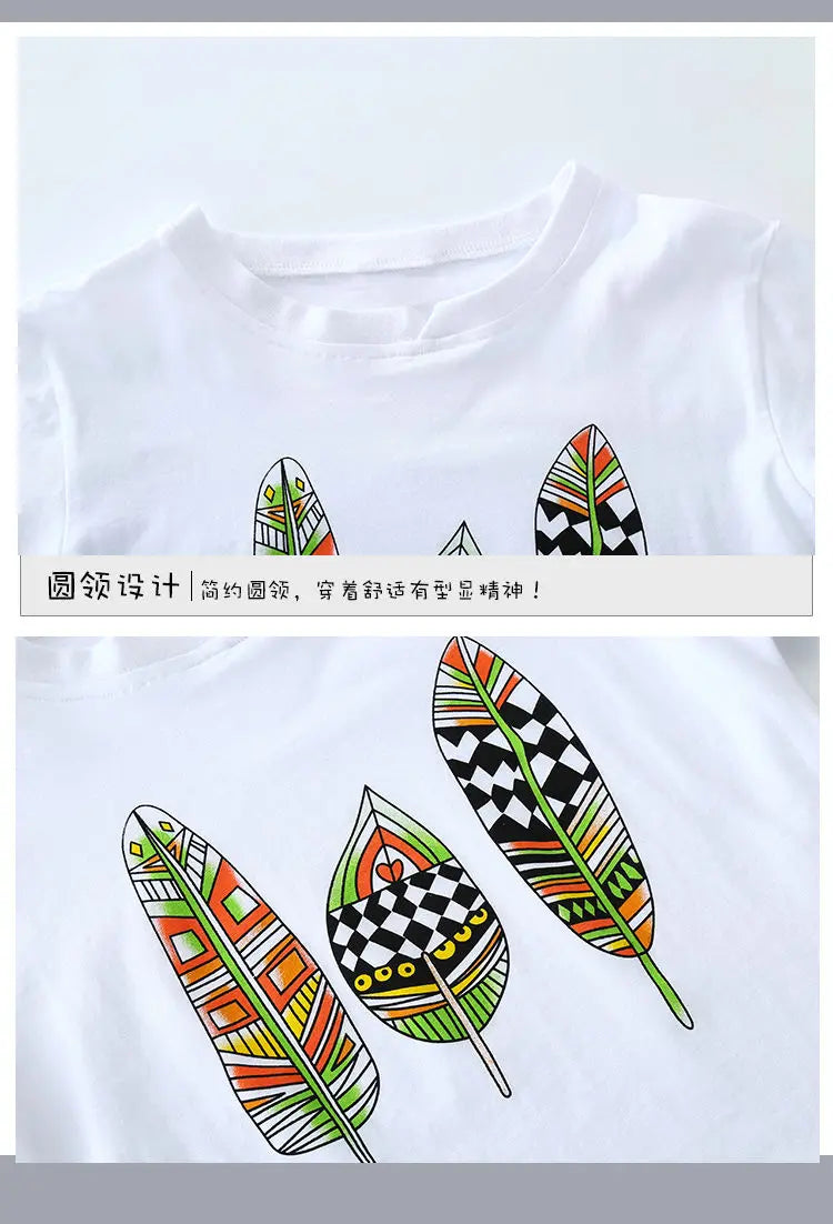 Summer 2025 Baby Girls Clothes Sets Outfits Kids Clothes Short Sleeve+Pants Children Clothing Set 6 10 11 12Y Kids Clothes Girls