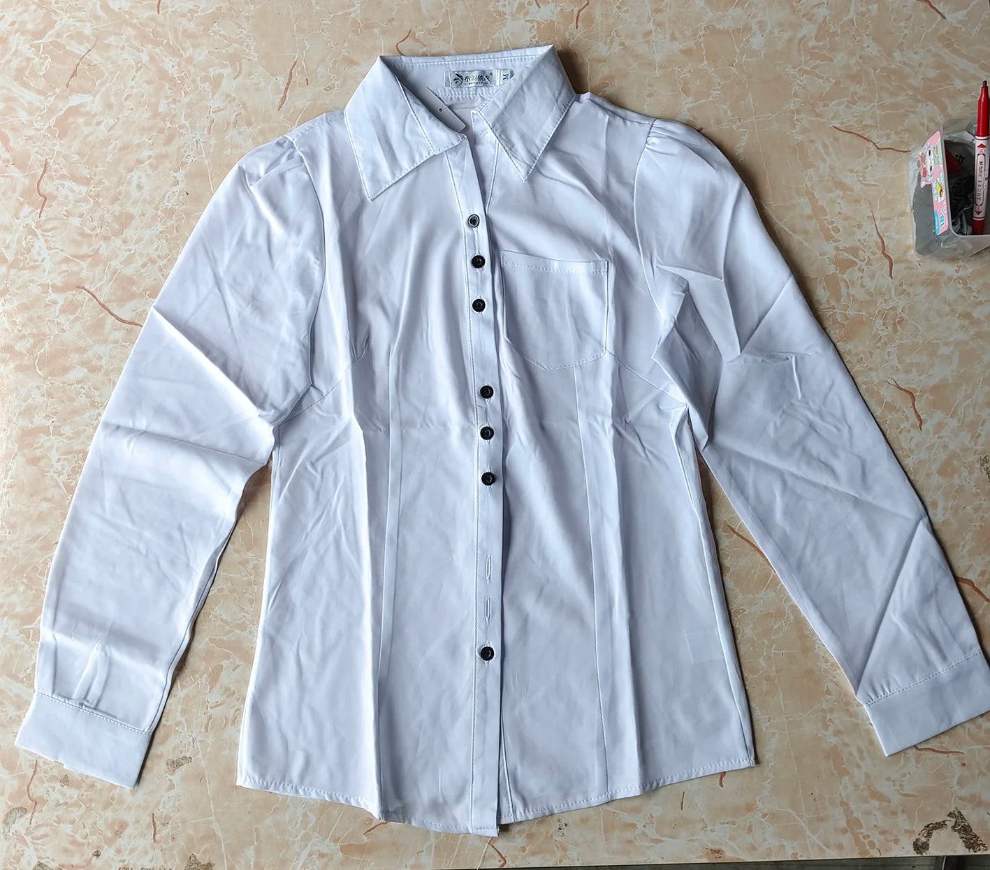 Women Blouse White Shirt Women's Long Sleeve Formal Wear Autumn Chiffon V-neck Shirt Blusas Ropa De Mujer