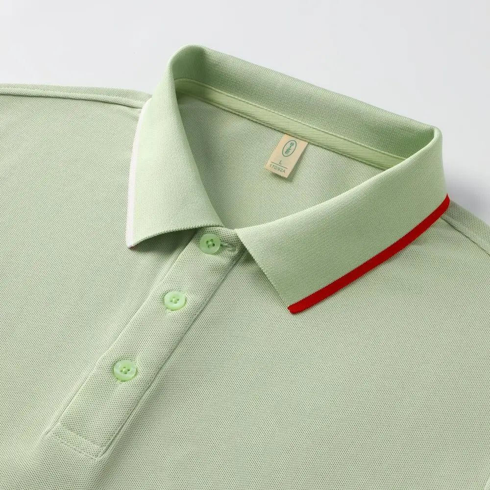 Polo Shirt Men Women Short Sleeve Casual Slim Fit Cotton Blend Top Business Casual Summer Outfit 2025 Fashion Brand T Shirts