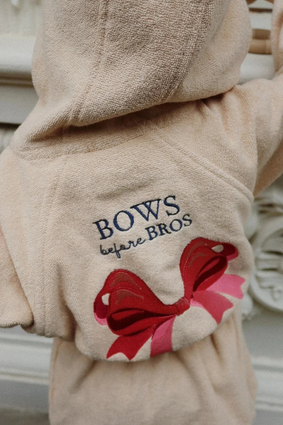 Children Cotton Bathrobe 2025 KS New Girls Embroidery Bath Towel Cloak Boys Hooded Pyjamas Baby Kids Soft Bath Robe Nightgown