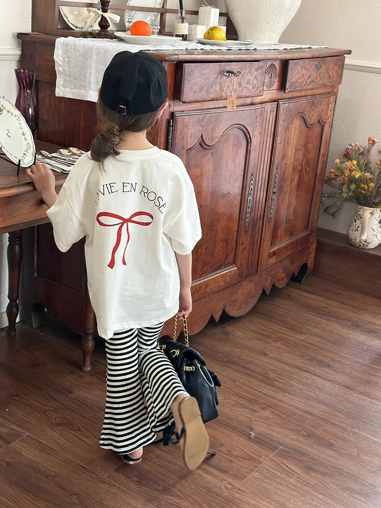 Kids Clothes Girl Children Short Sleeved Girl Clothes Summer T Shirt Tops Children Clothing Boy Cloth Ropa De Niña Ropa De Niño