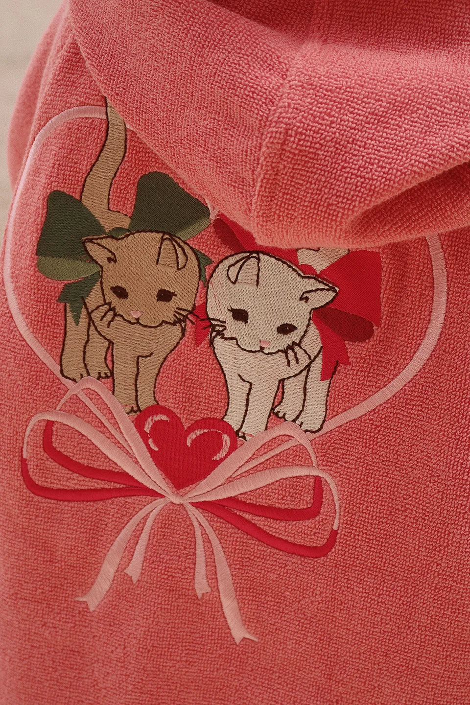 Children Cotton Bathrobe 2025 KS New Girls Embroidery Bath Towel Cloak Boys Hooded Pyjamas Baby Kids Soft Bath Robe Nightgown