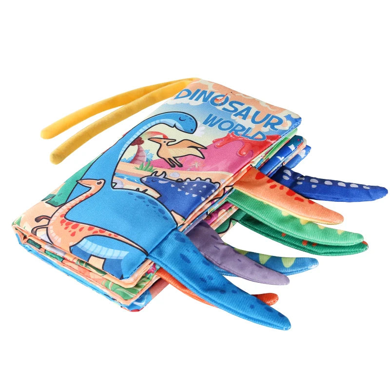 Baby Cloth Book 6 Pages 0-3 Year Old Early Education Parent-child Interaction Baby Toys For 0-3 Year Old Newborn Gifts