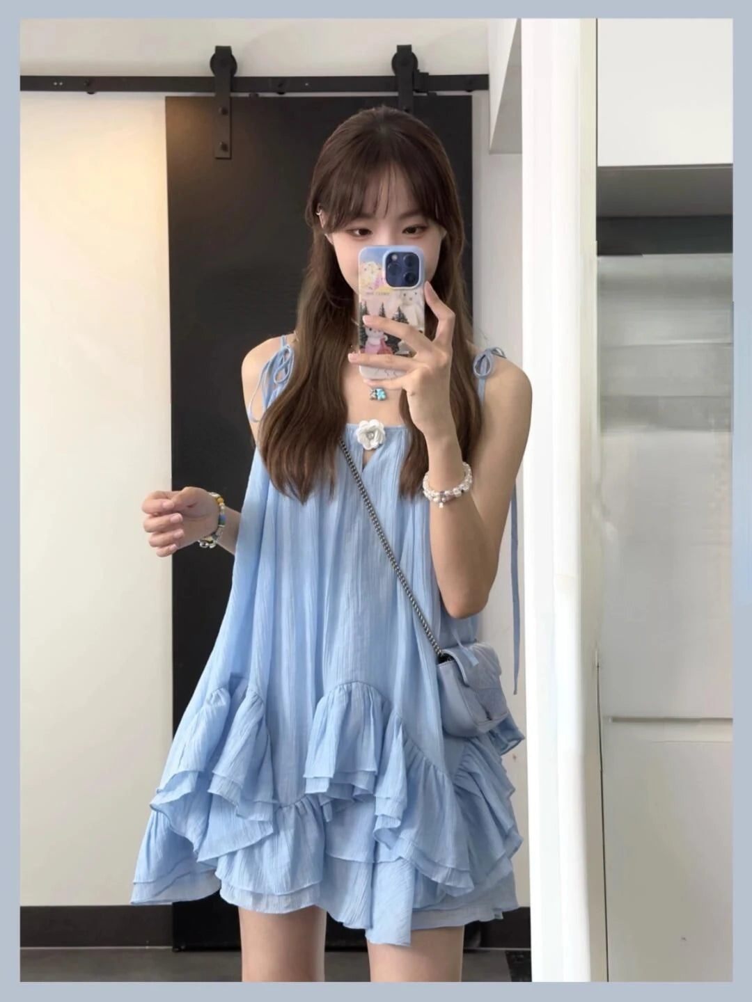 Women Clothes Summer Y2k Tops Sleeveless Solid Vest Irregular Ruffles Loose Camis Fashion Sweet Vintage Tanks 2025 Ropa Mujer