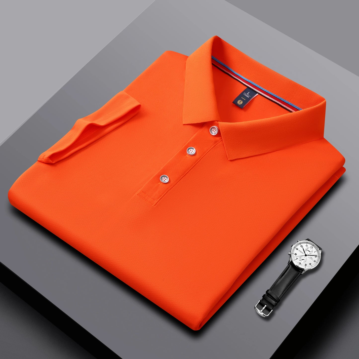 Men's and Women's Polo Shirts Summer New Work Lapel T-shirts Business High-quality UV Protection Brand Short Sleeves