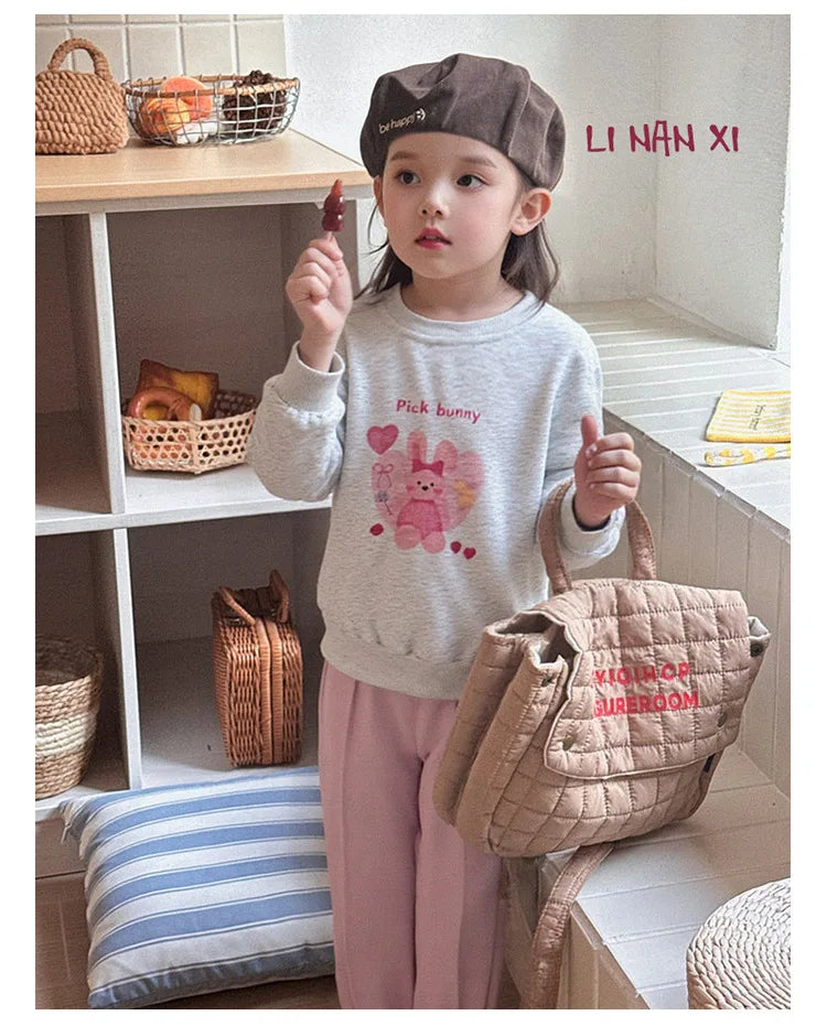 Kids Clothes Sets 2025 Autumn Winter Sport Suits for Boys Cartoon Sweatshirts+pants Tracksuits for Girls Toddler Outfits Sets