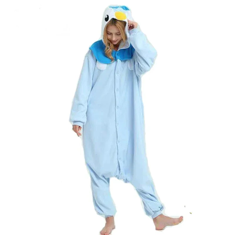 Pyjama une pièce Charizard pour adultes, costume de cosplay d'Halloween, Onesie, corps entier, Gengar, Kigurumi, Umbreon, Piplup