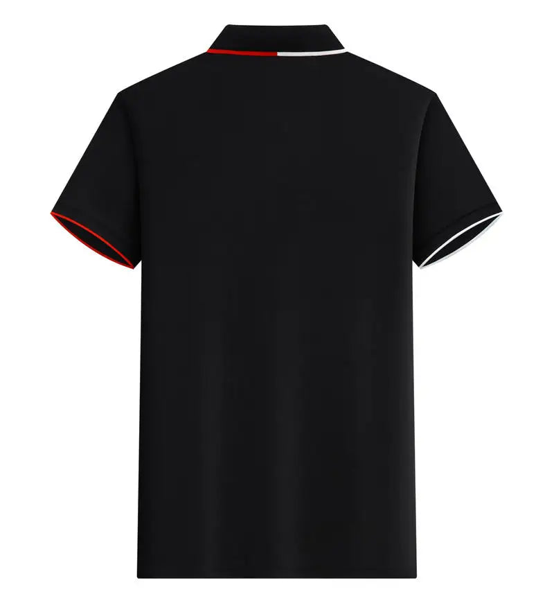 Polo Shirt Men Women Short Sleeve Casual Slim Fit Cotton Blend Top Business Casual Summer Outfit 2025 Fashion Brand T Shirts