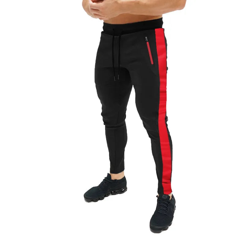 new Casual Pants Men Fitness Sportswear Tracksuit Bottoms Skinny Sweatpants Cotton Trousers Gyms Jogger Track Pants Mens Joggers