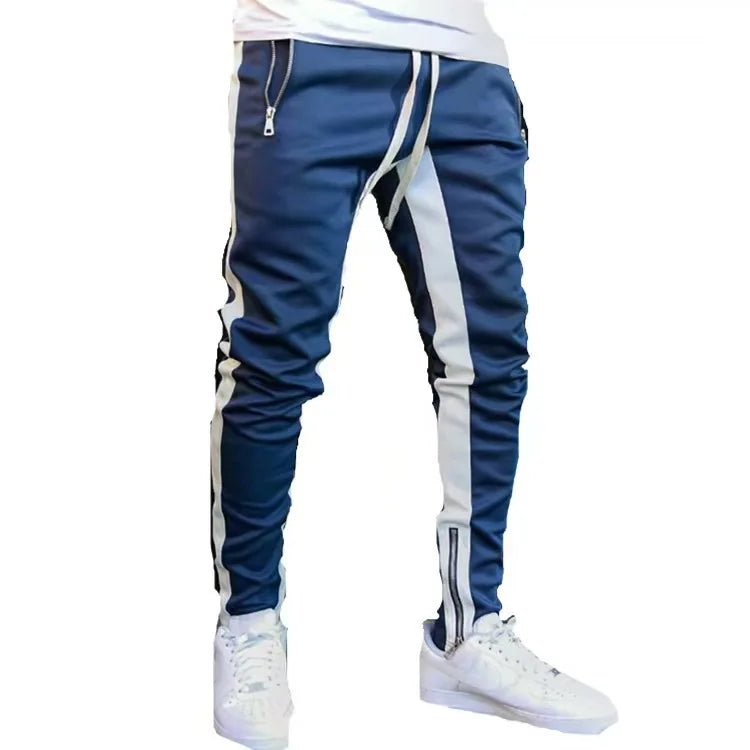 new Casual Pants Men Fitness Sportswear Tracksuit Bottoms Skinny Sweatpants Cotton Trousers Gyms Jogger Track Pants Mens Joggers