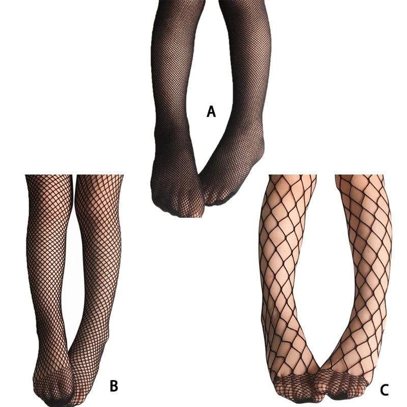 Girls Tights Princess Fishnet Cotton Baby Girl's One-Piece Pantyhose Baby Spring Summer New Style Trousers Lace Stocking
