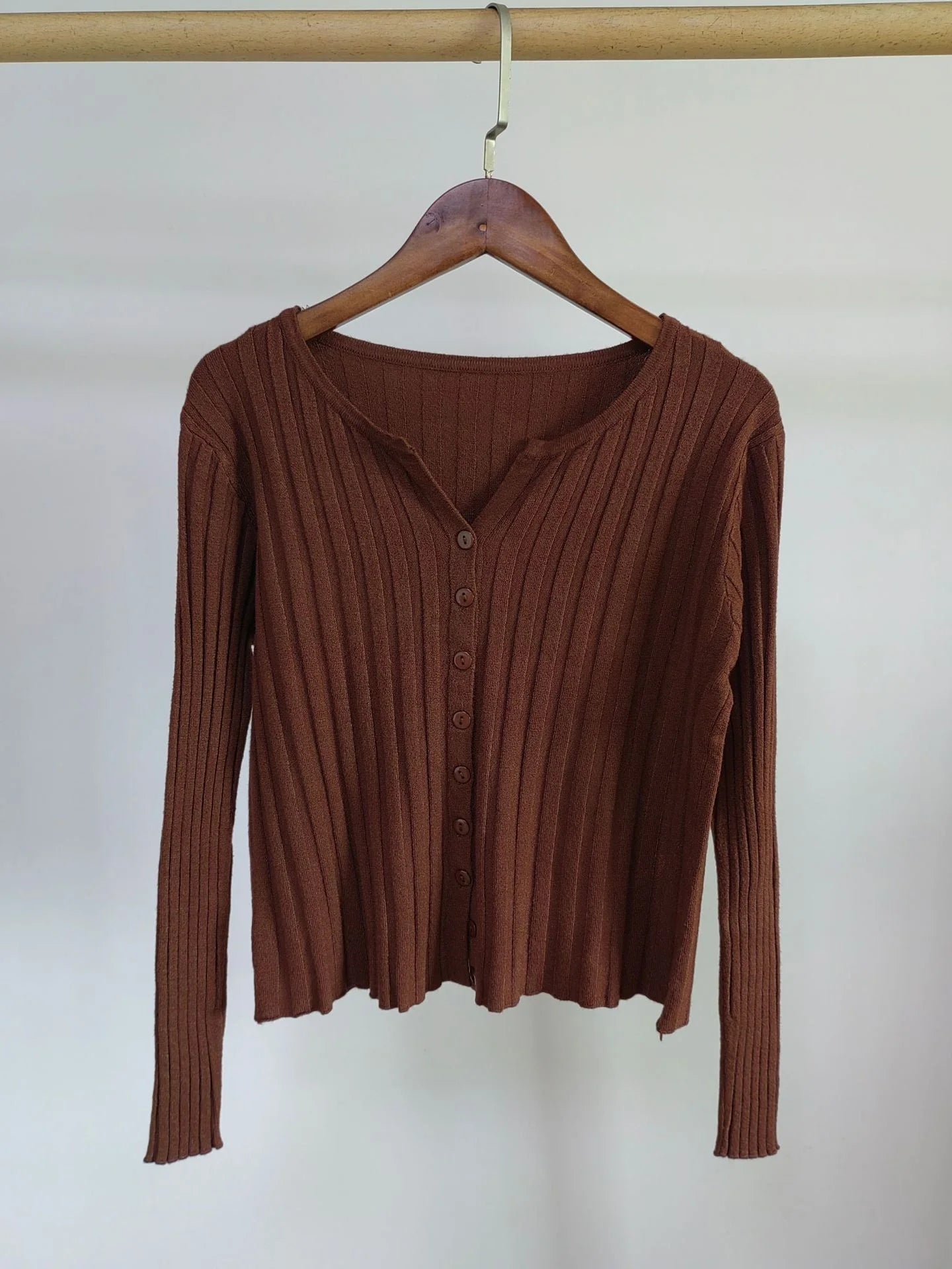Cardigan Sweater Women New Autumn and Winter Temperament Slim Knit Sweater Coat with Long Sleeve Blouse