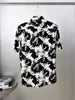 C1061S2392 BB Short-Sleeved Shirt Black Plus Size Casual Summer Fashion