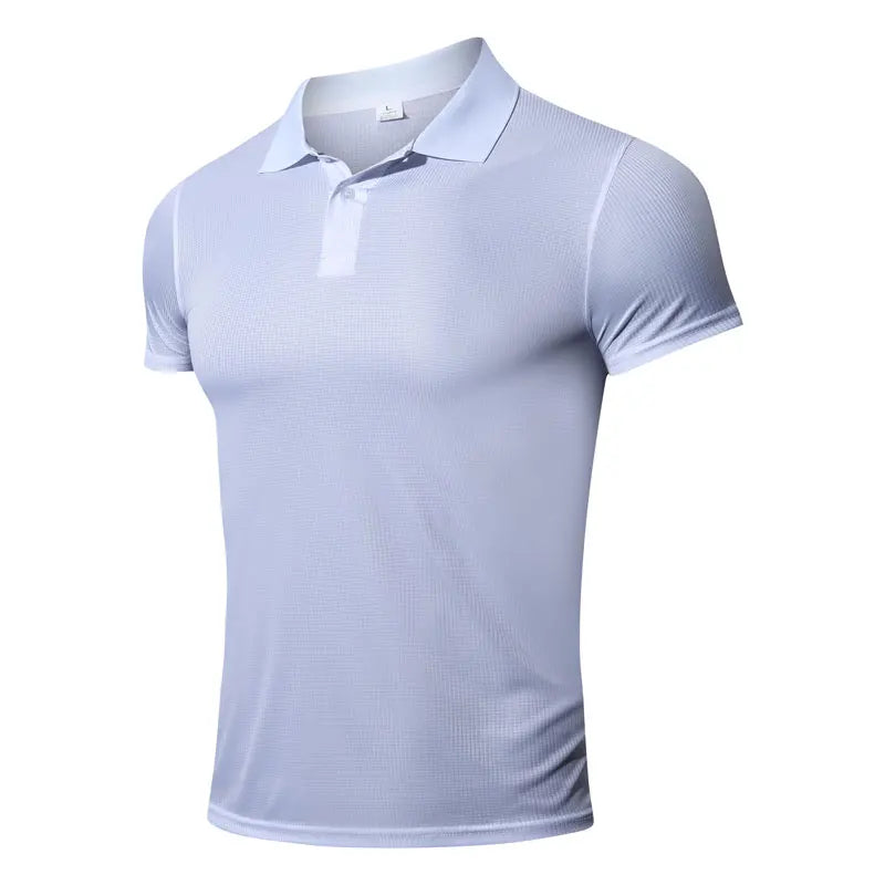 Polo t shirt Quick Dry Short Sleeve Sport T Shirt Gym Jerseys Fitness Shirt Trainer Running T-Shirt For men With Collar t-shirts