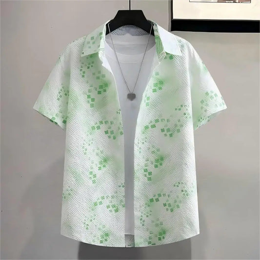 Summer Outfits That Firmly Refuse to Look the Same with Niche Designed Details for Men's Stylish Short-sleeve Shirts