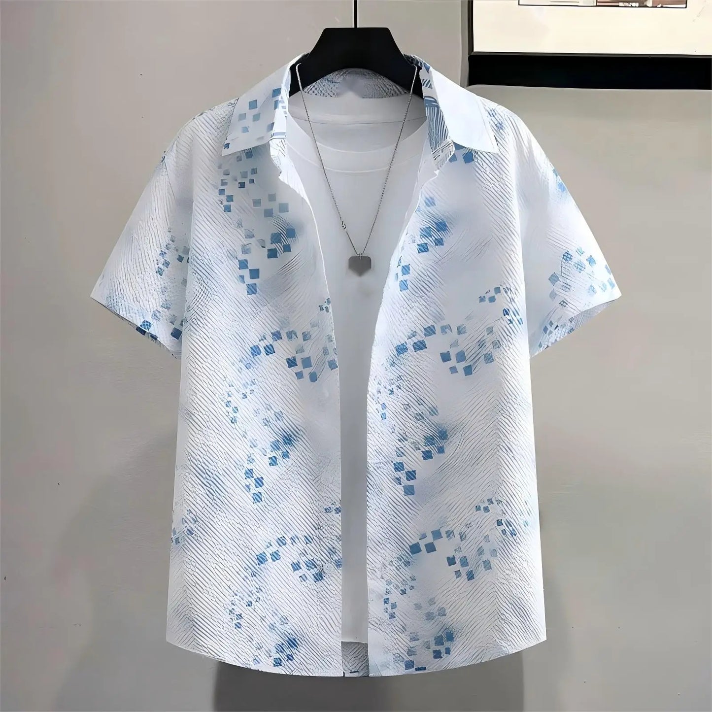 Summer Outfits That Firmly Refuse to Look the Same with Niche Designed Details for Men's Stylish Short-sleeve Shirts