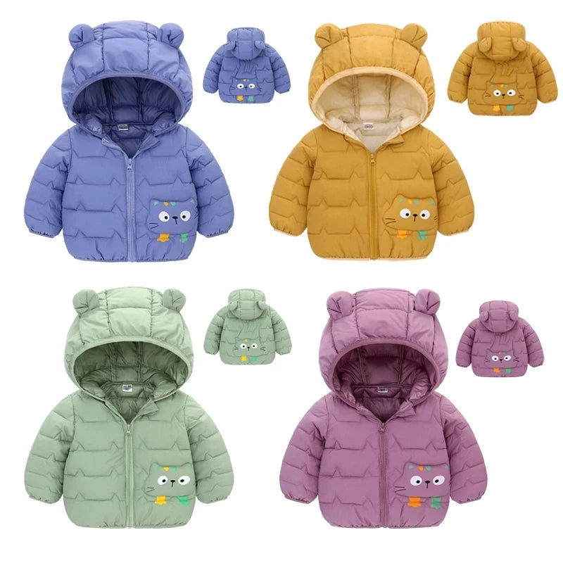 Kids Cartoon Print Pajama Sets Autumn Winter Warm Clothing Suits Spring Boys Girl Fashion Print Pullover+Pants 2Pcs Outfits 0-8Y