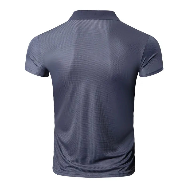 Polo t shirt Quick Dry Short Sleeve Sport T Shirt Gym Jerseys Fitness Shirt Trainer Running T-Shirt For men With Collar t-shirts