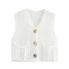 Women's 2024 Chic Vintage O Neck Pullover Thick Needle Knitted Sweater Casual Chic Tops for Spring Season