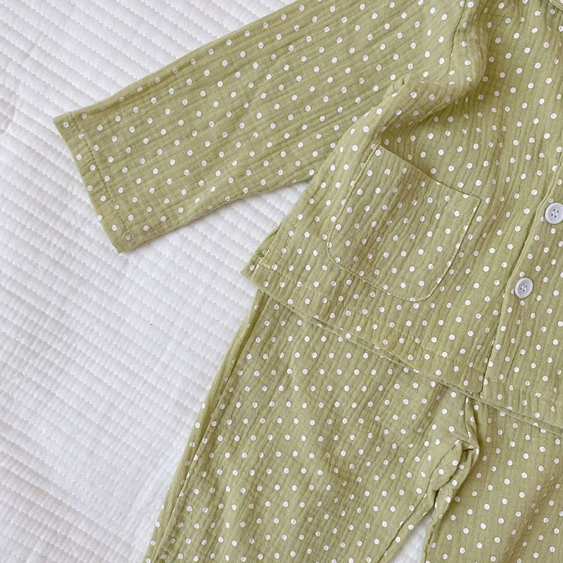 Kids Pajama Set Brief Boys Sleeper Wear Girls Sleeping Set Children Indoor Clothes