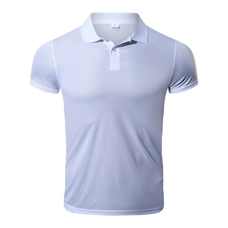 Polo t shirt Quick Dry Short Sleeve Sport T Shirt Gym Jerseys Fitness Shirt Trainer Running T-Shirt For men With Collar t-shirts